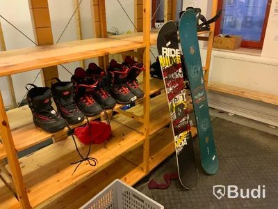 Snowboard 2st, skor 3par